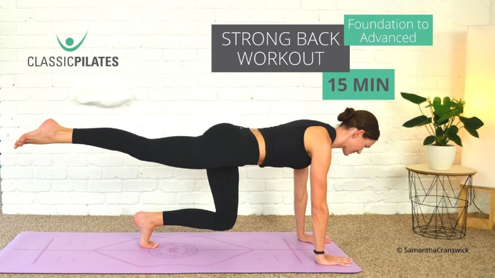 Strong Back Workout : Classic Pilates